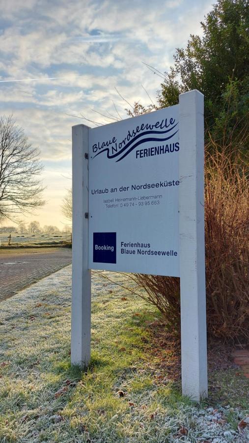 Vila Ferienhaus Blaue Nordseewelle Esens Exteriér fotografie